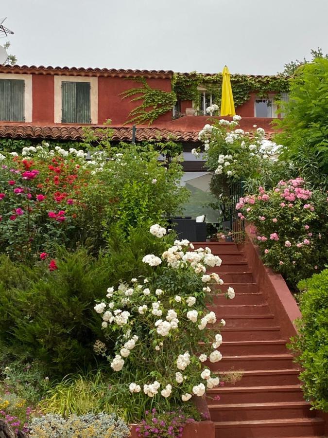 玫瑰别墅酒店 Roussillon en Isere 外观 照片